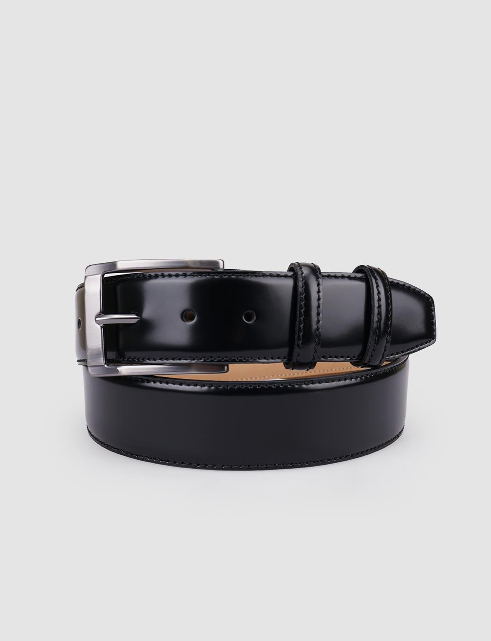 Açma Hakiki Deri Siyah Erkek Kemer