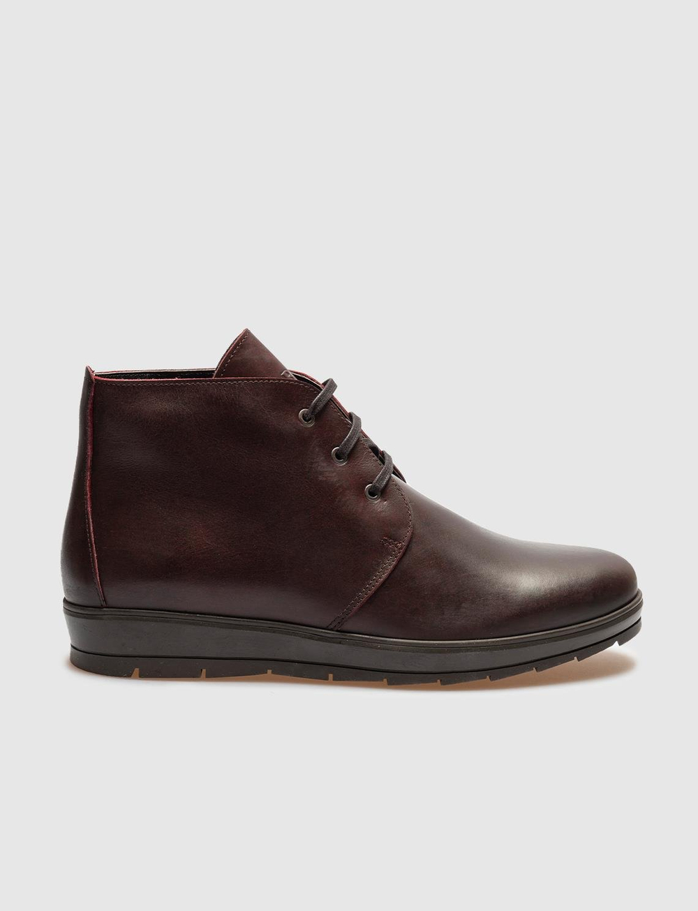 Hakiki Deri Bordo Erkek Bot
