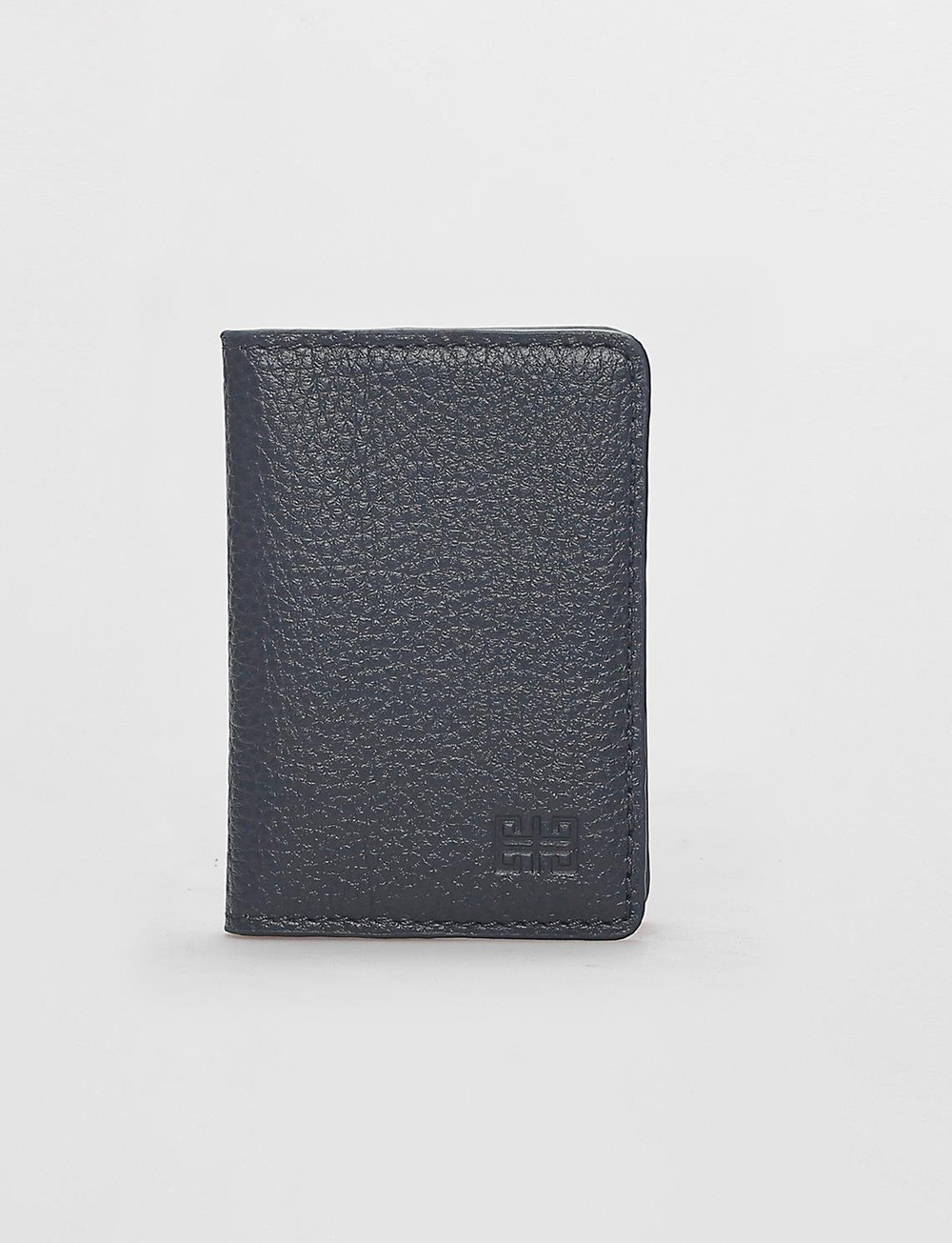 Hakiki Deri Lacivert Unisex Cüzdan