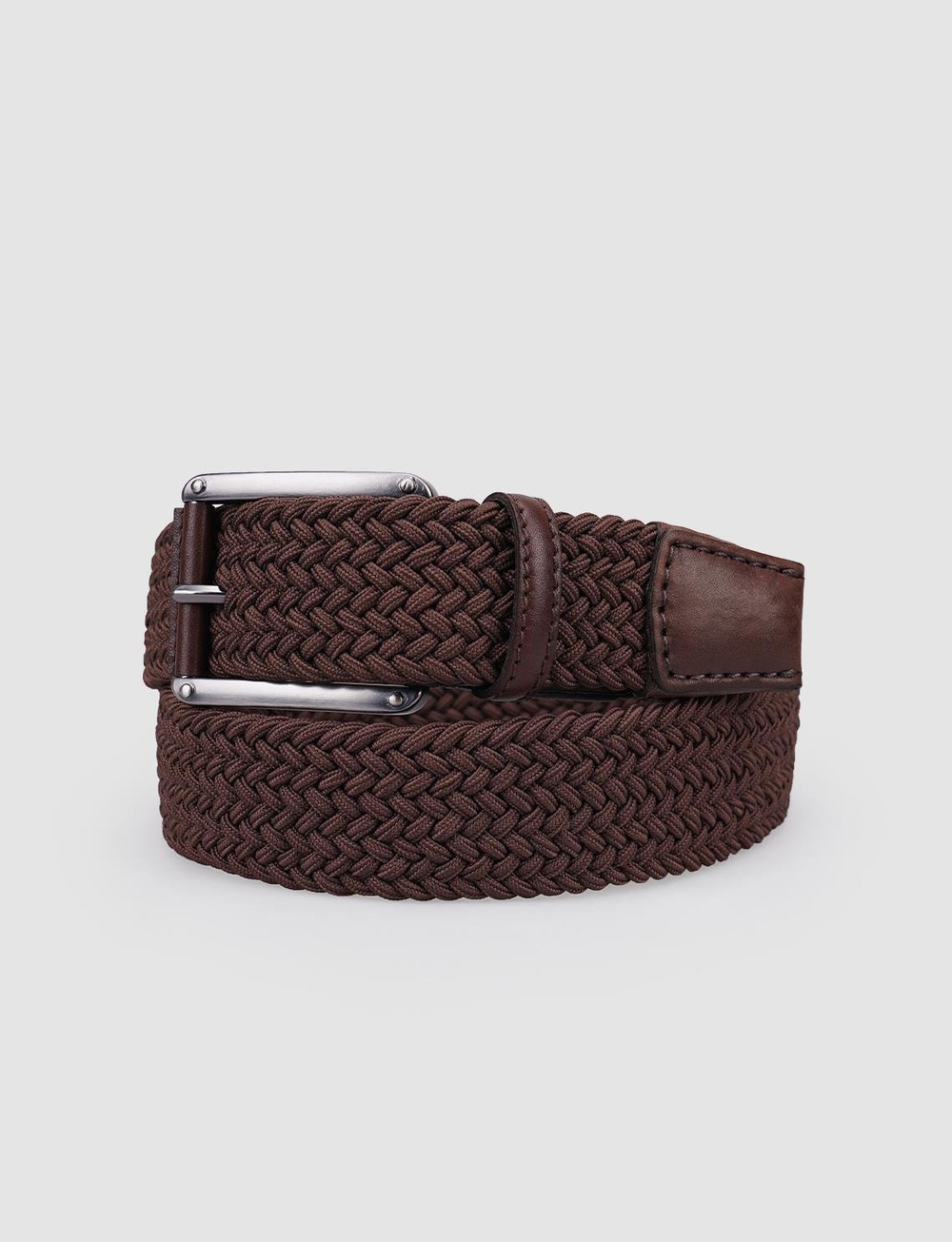 Tekstil Kahverengi Erkek Kemer