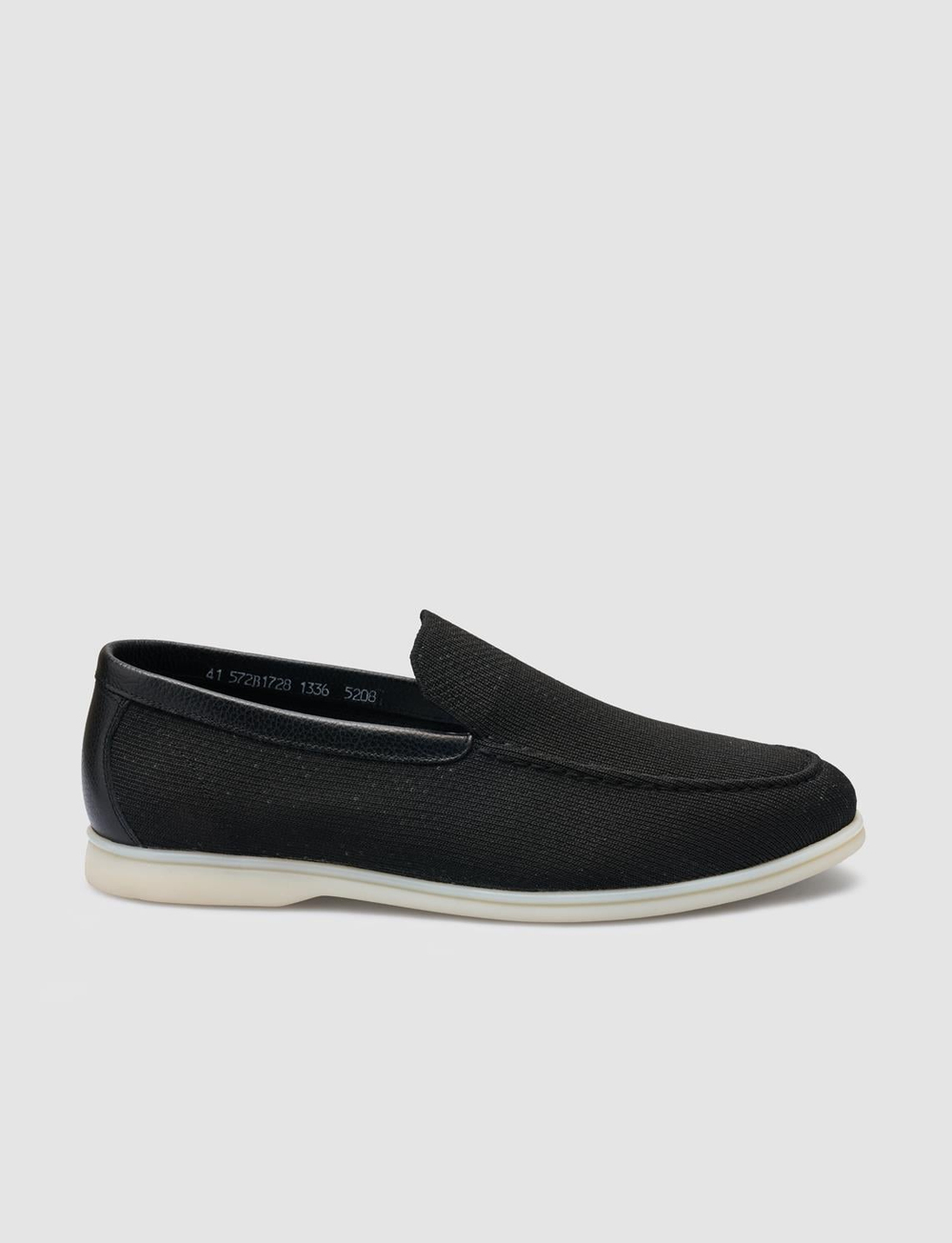 Triko Siyah Erkek Loafer