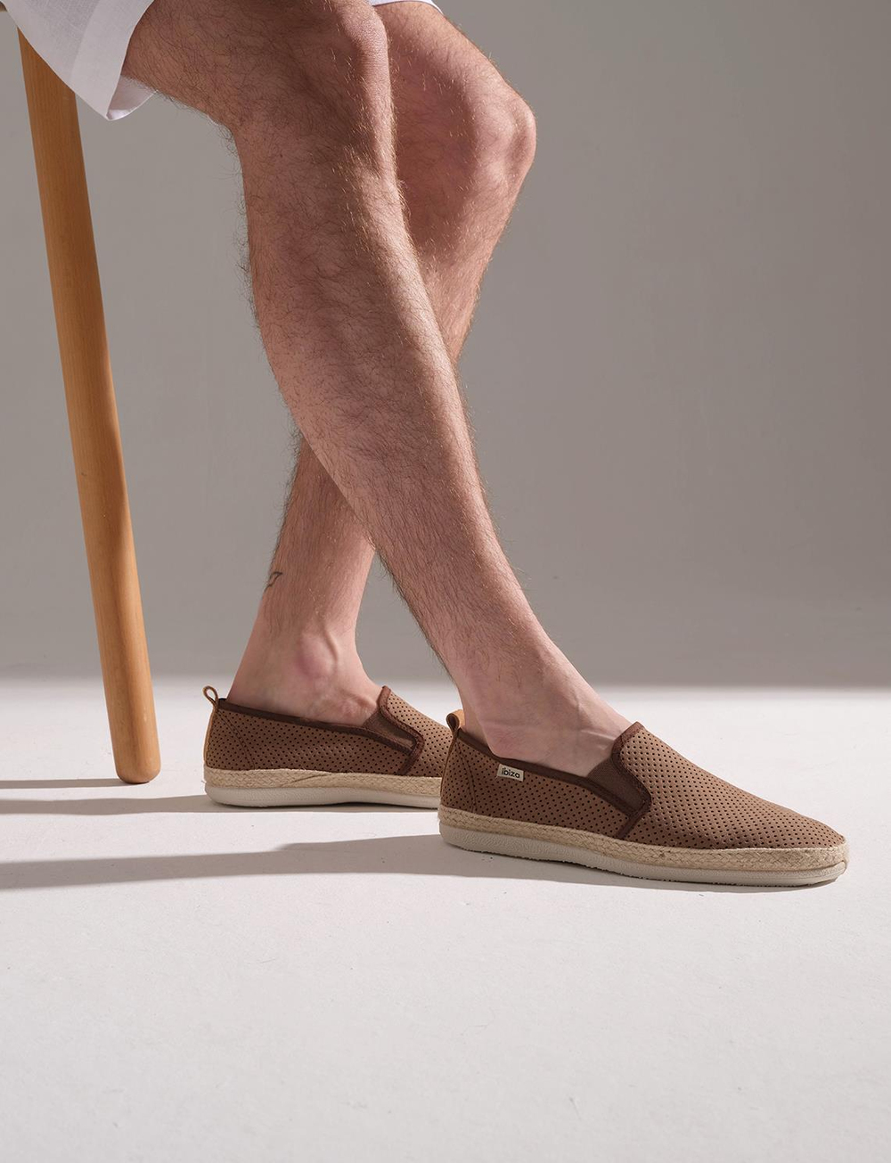 Vizon Hasır Detaylı Erkek Günlük Ayakkabı