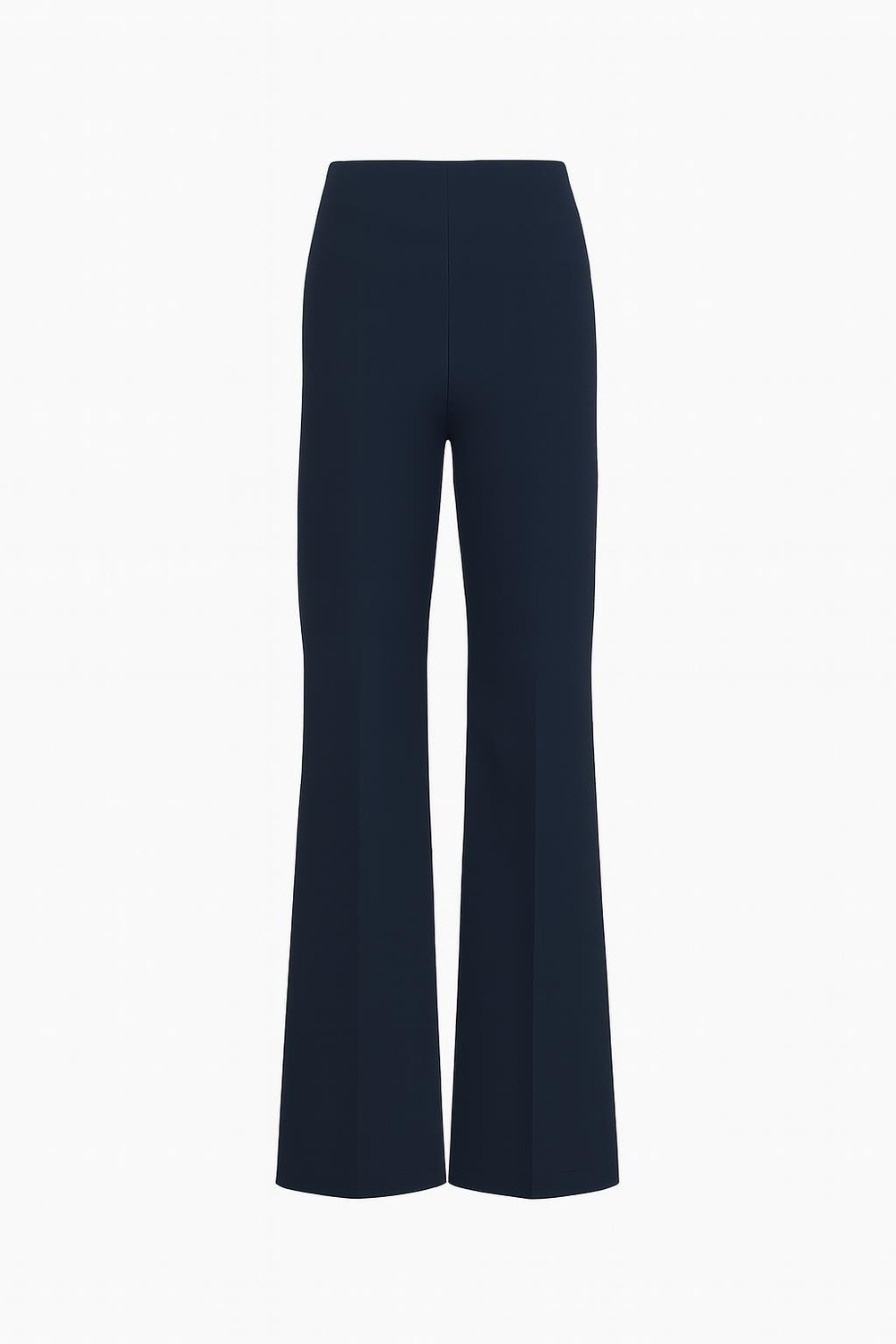 Lacivert Rahat Kesim Tam Kalıp Pantolon Kadın Pantolon modelleri