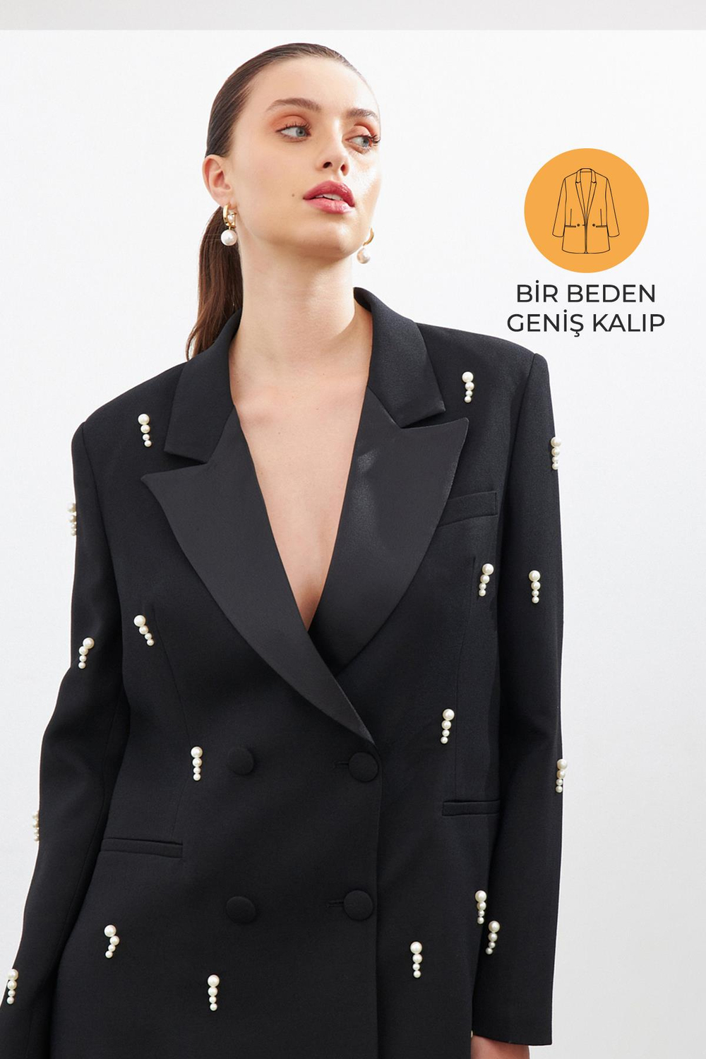 Siyah 1YD4CCK0652 CEKET Kadın Ceket modelleri
