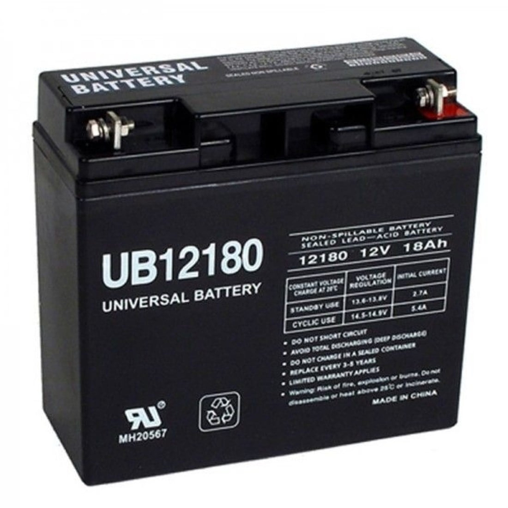 12 V 18 A/H Kuru Tip Akü