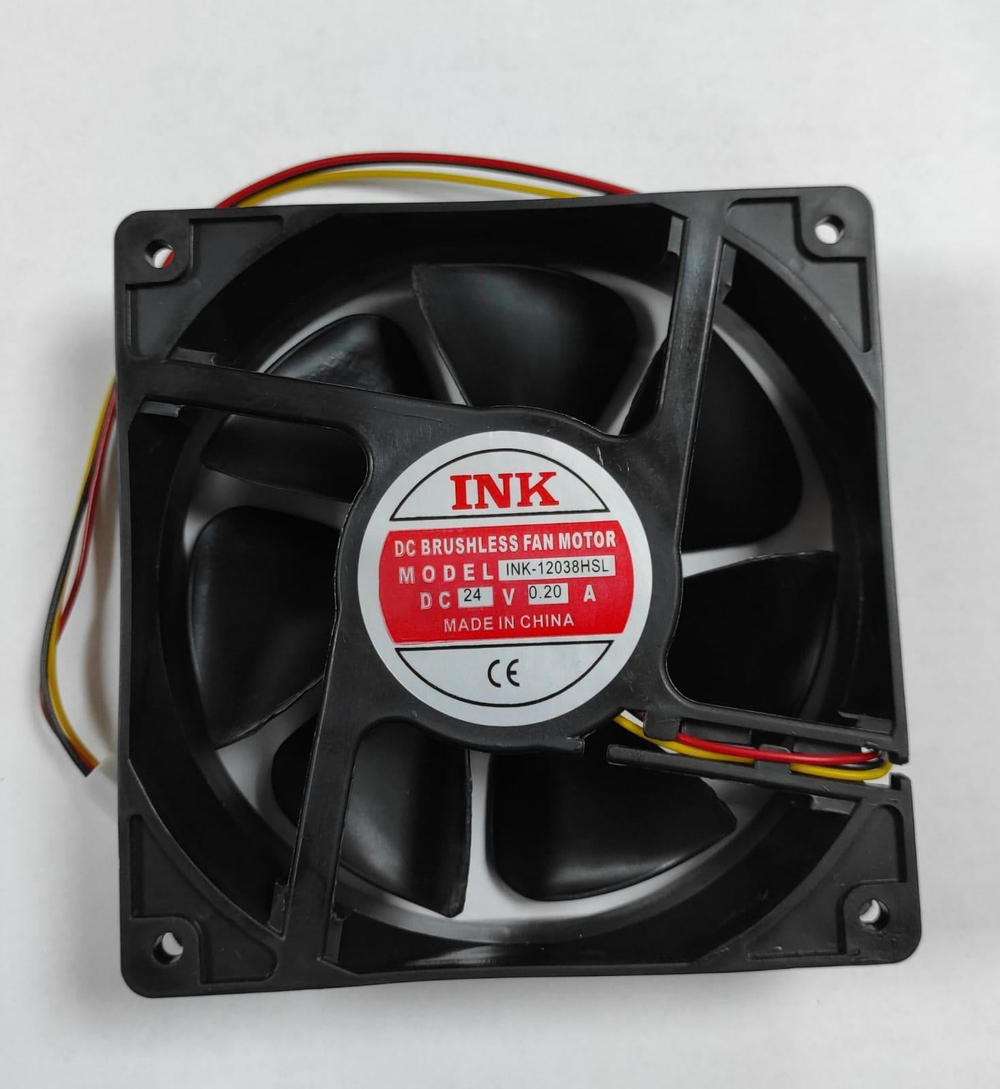 120x120x38 24V Kare Fan 0.20A