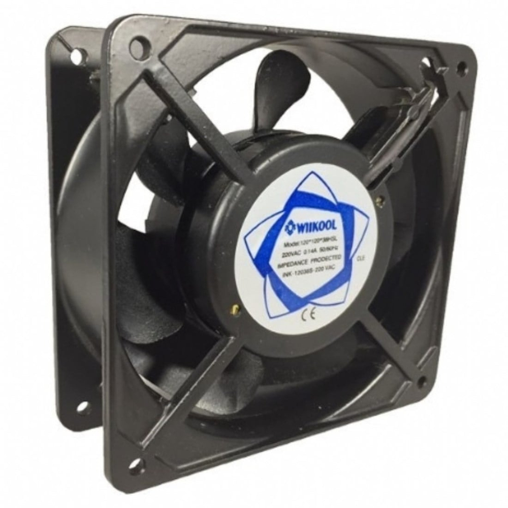 120x120x38 mm Wııkool 220V AC Kare Fan