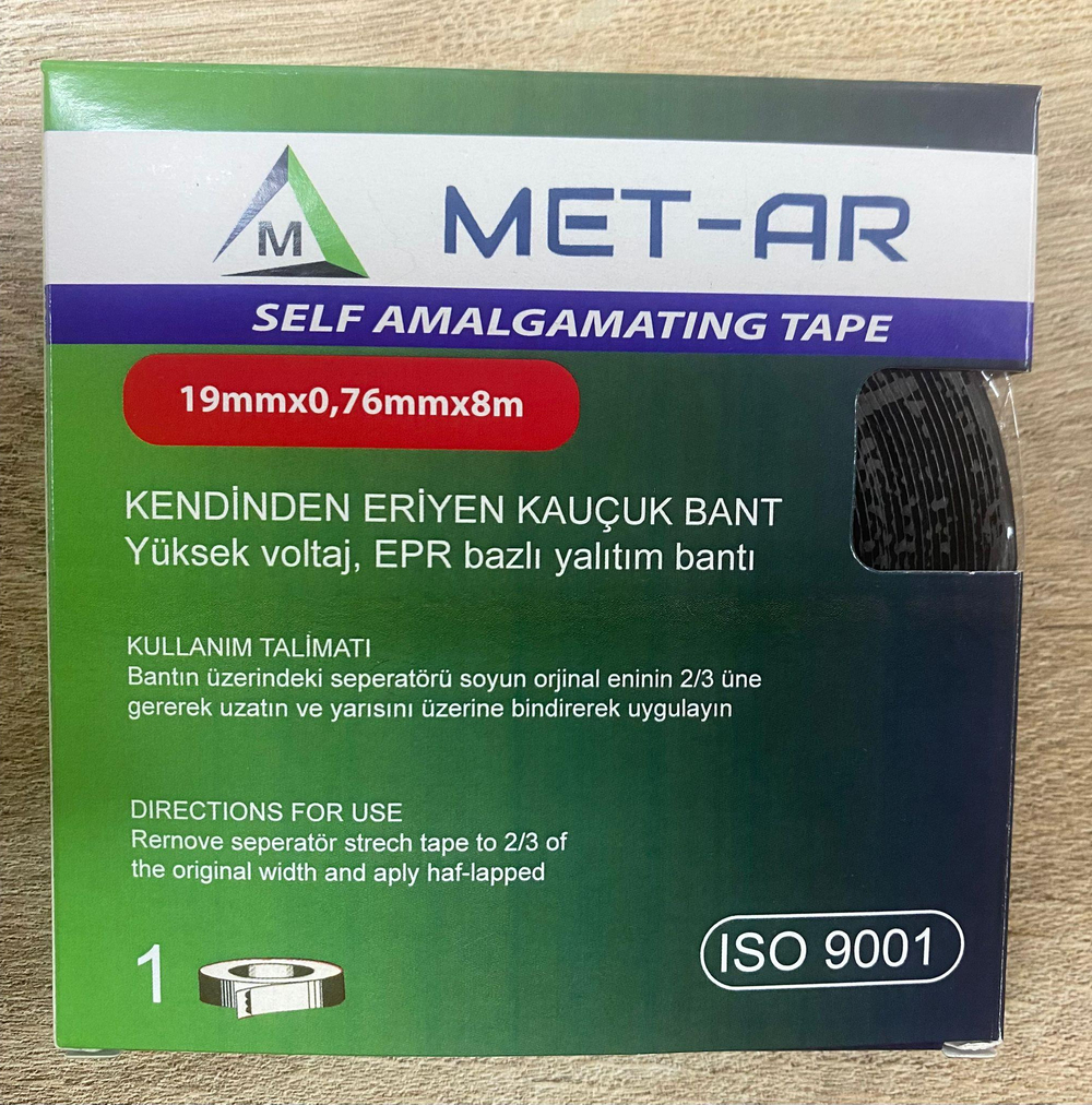 19x8 mt Kauçuk Eriyen Bant 60 Adet