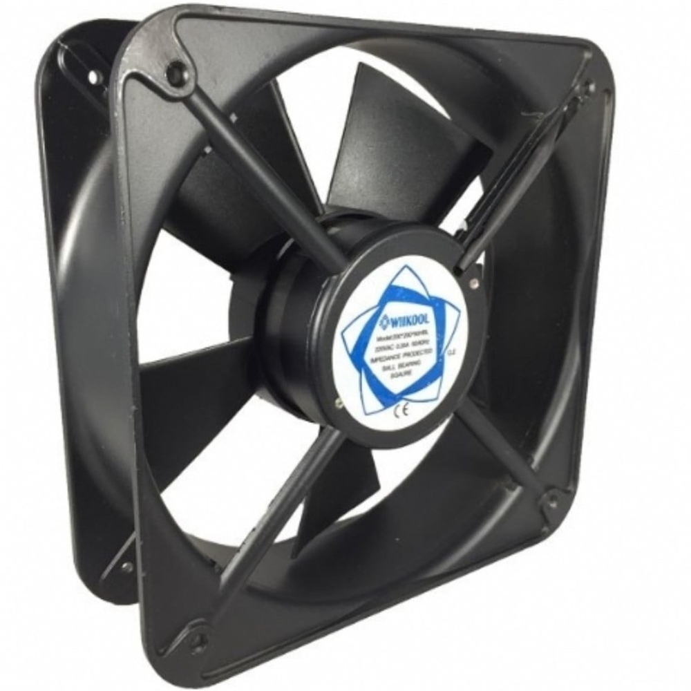 200x200x60 mm Wııkool 220V AC Kare Fan