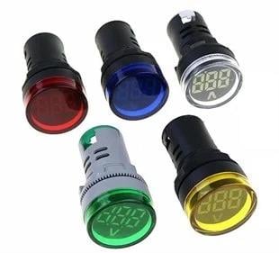 22 DVS-K 24-550V Led'li Voltmetre 22MM 10 AdetJAMESONŞALT MALZEMELER
