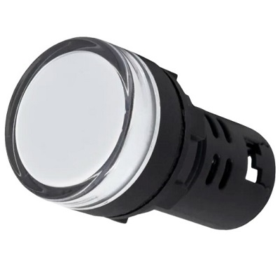 22 mm Ledli Sinyal Lambası Beyaz 24 VACMET-ARButonlar ve Sinyal Lambaları
