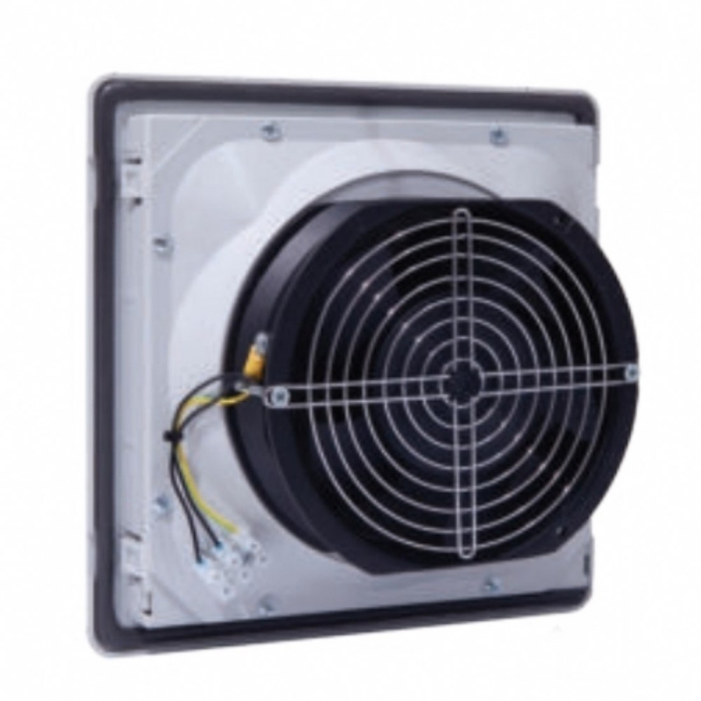 260x260 Fanlı Havalandırma Menfezi 172x150x51 24V DC