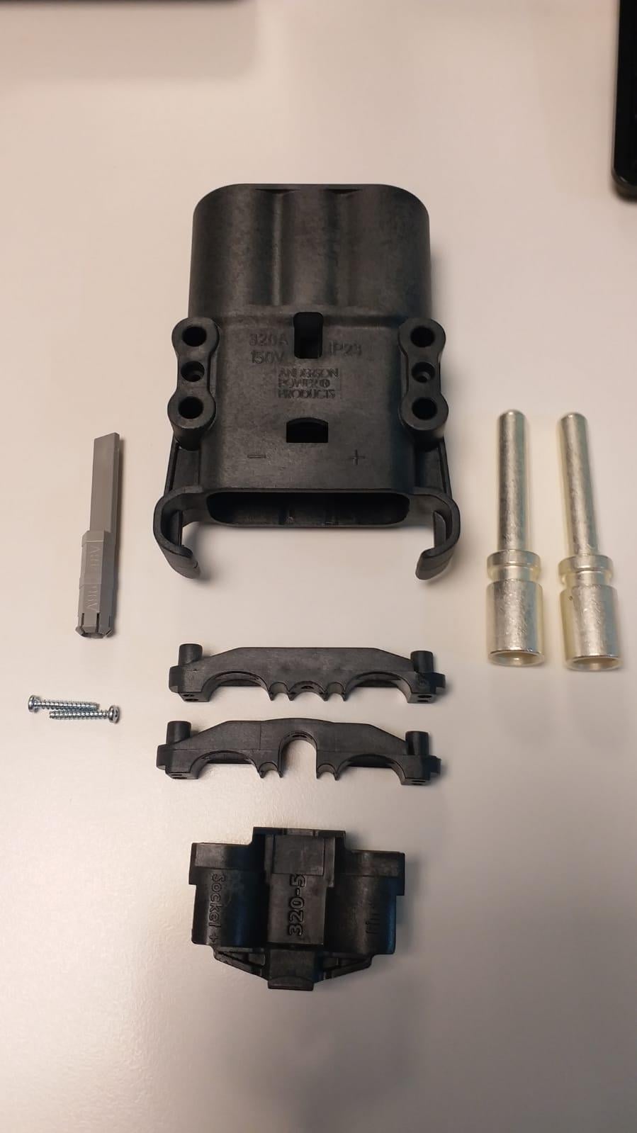 320A Erkek Akü soketi  AndersonAnderson powerAkü ve Adaptörler