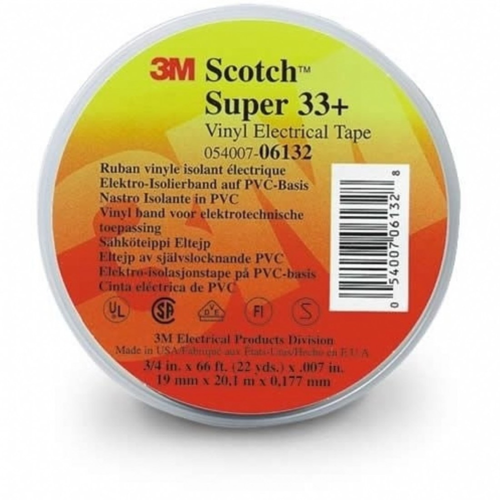 3M Scotch 33+ Pvc Vinil Elektrik Bantı 50x20 mt