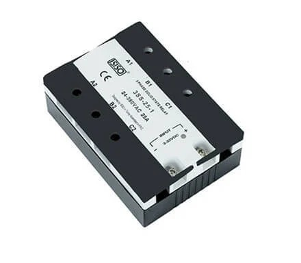 3SS-25-1 25A 3-32 VDC 24-380 VAC Trifaze Solid State Röle SSRISISOSolid State Röleler (SSR)