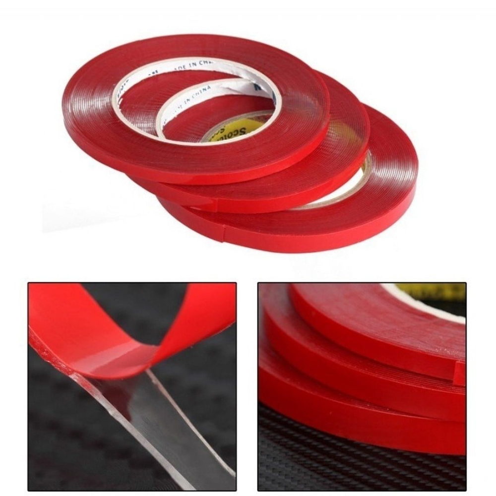 50mm x 33mt Silikon VHB Akrilik Şeffaf Çift Taraflı Bant