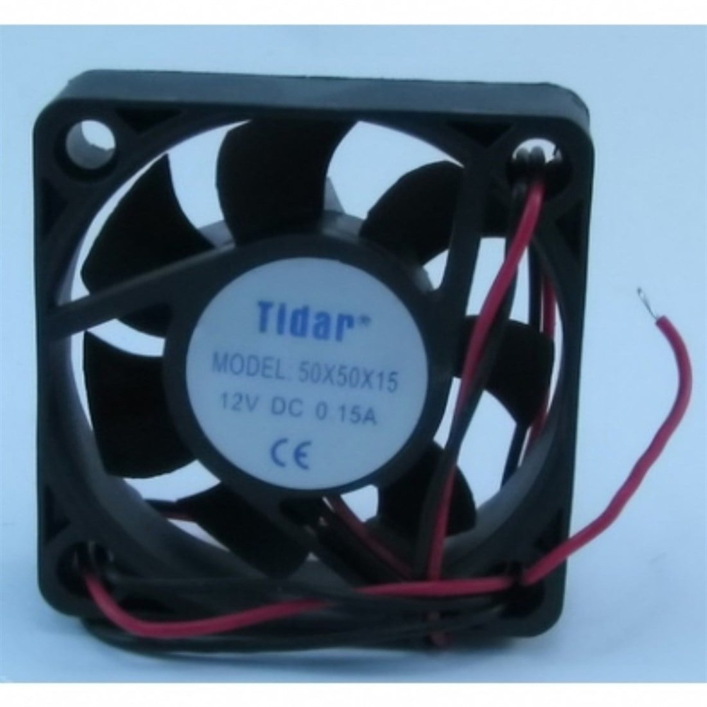 50x50x15 mm 12 vdc tidar kare fan