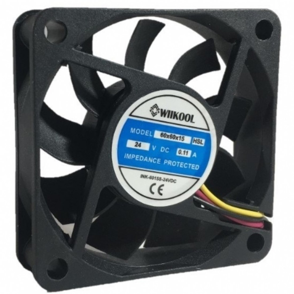 60x60x15 mm Wııkool 24V DC Kare Fan