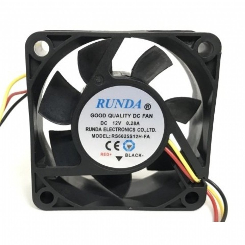 60X60X25MM 12V 0.28A 4800RPM KARE FAN