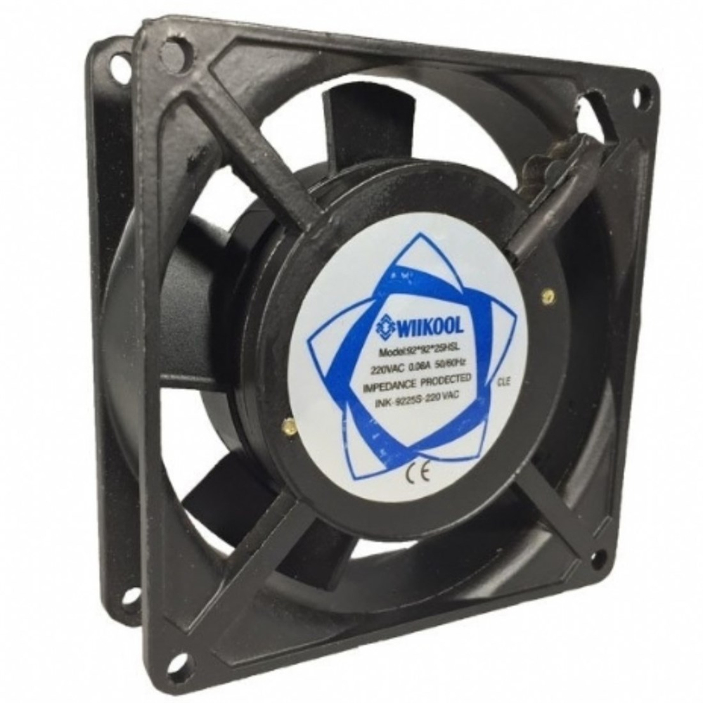 92x92x25 mm Wııkool 220V AC Kare Fan