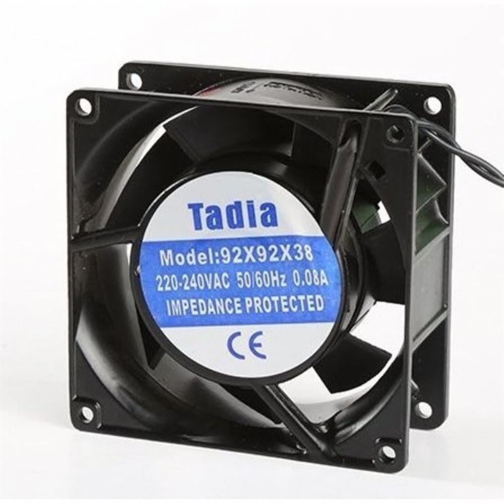 92x92x38 mm 220 v ac kare fan