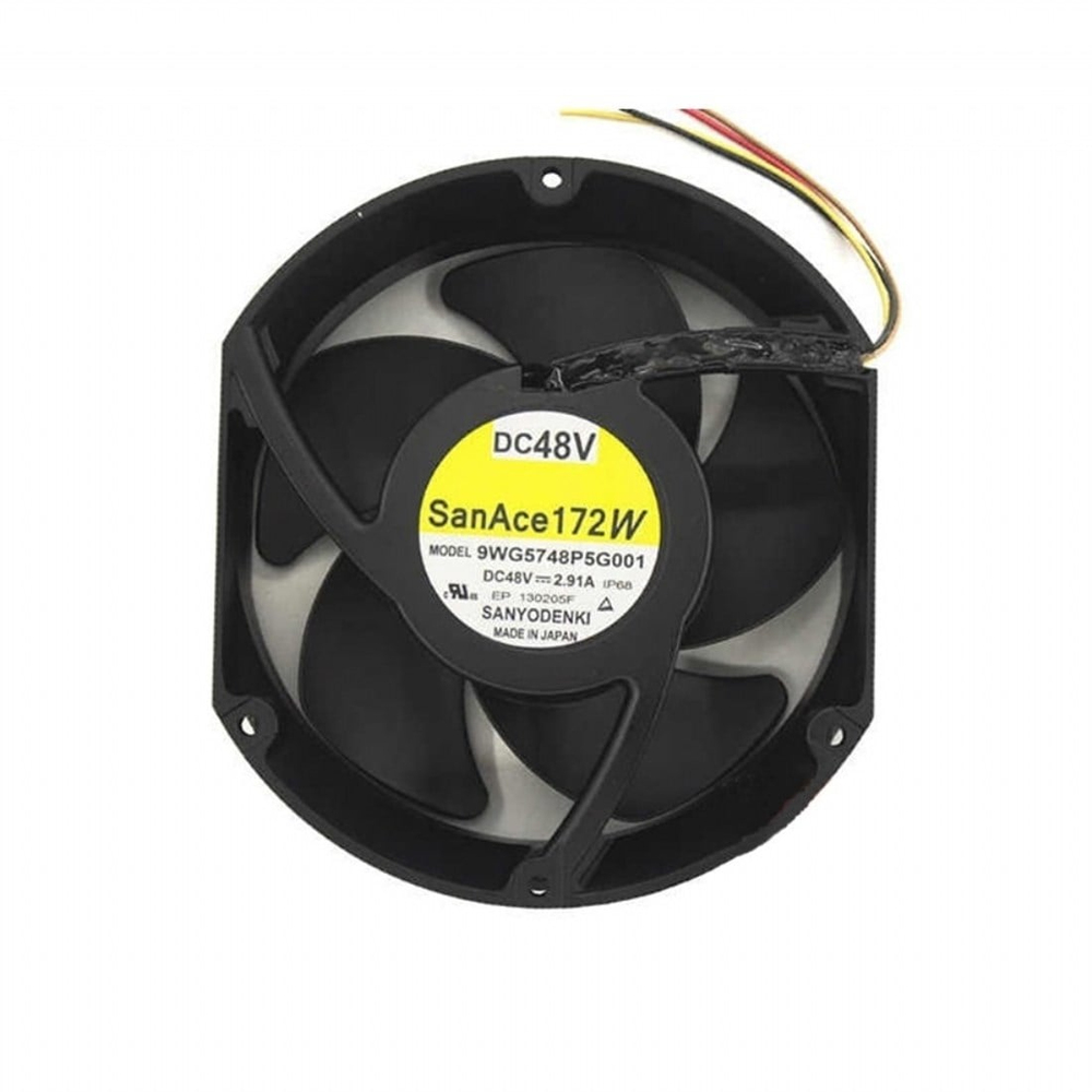 9WG5748P5G001 172x172x51 48VDC 2.91A 4 Kablolu Fan