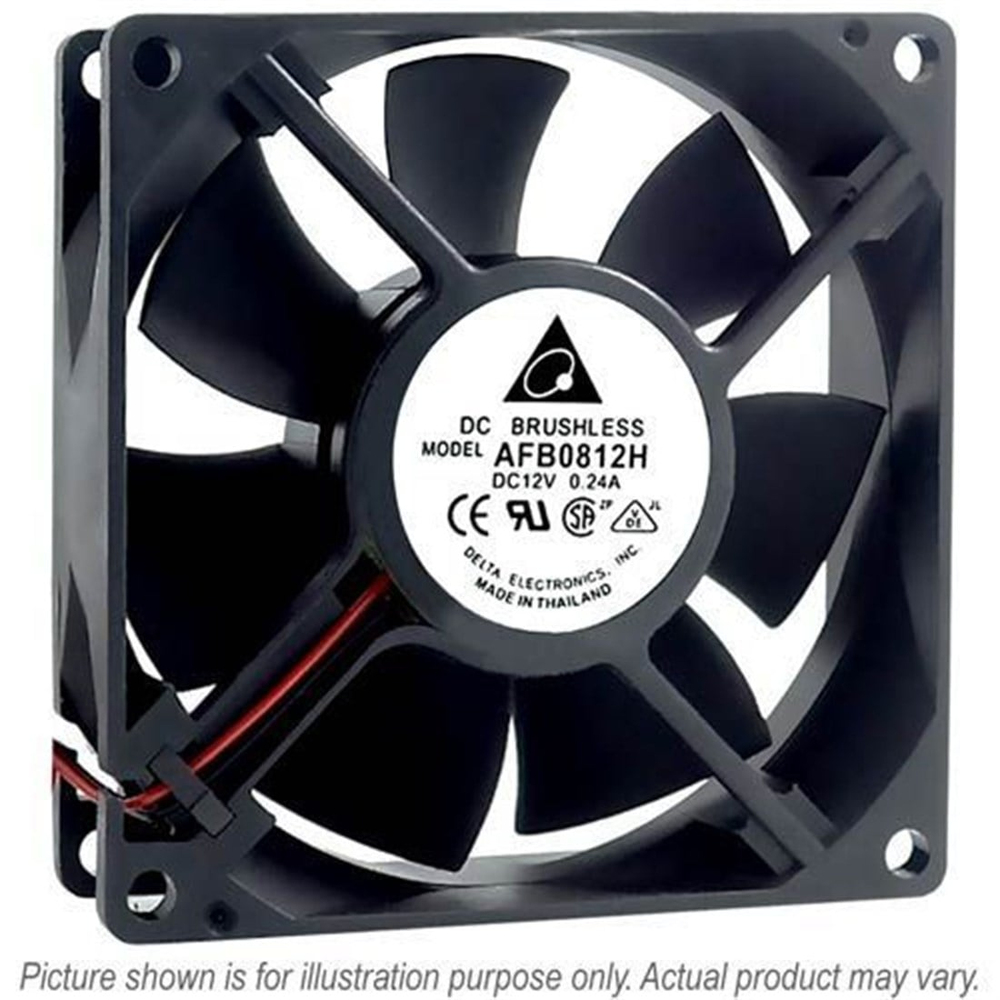 AFB0812H 80X80X25 12V DC Kare Fan