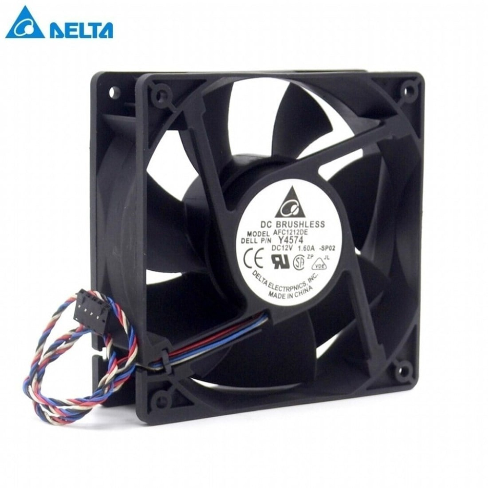 AFC1212DE DELTA 120X120X38 12V SUNUCU FANI 1.60A