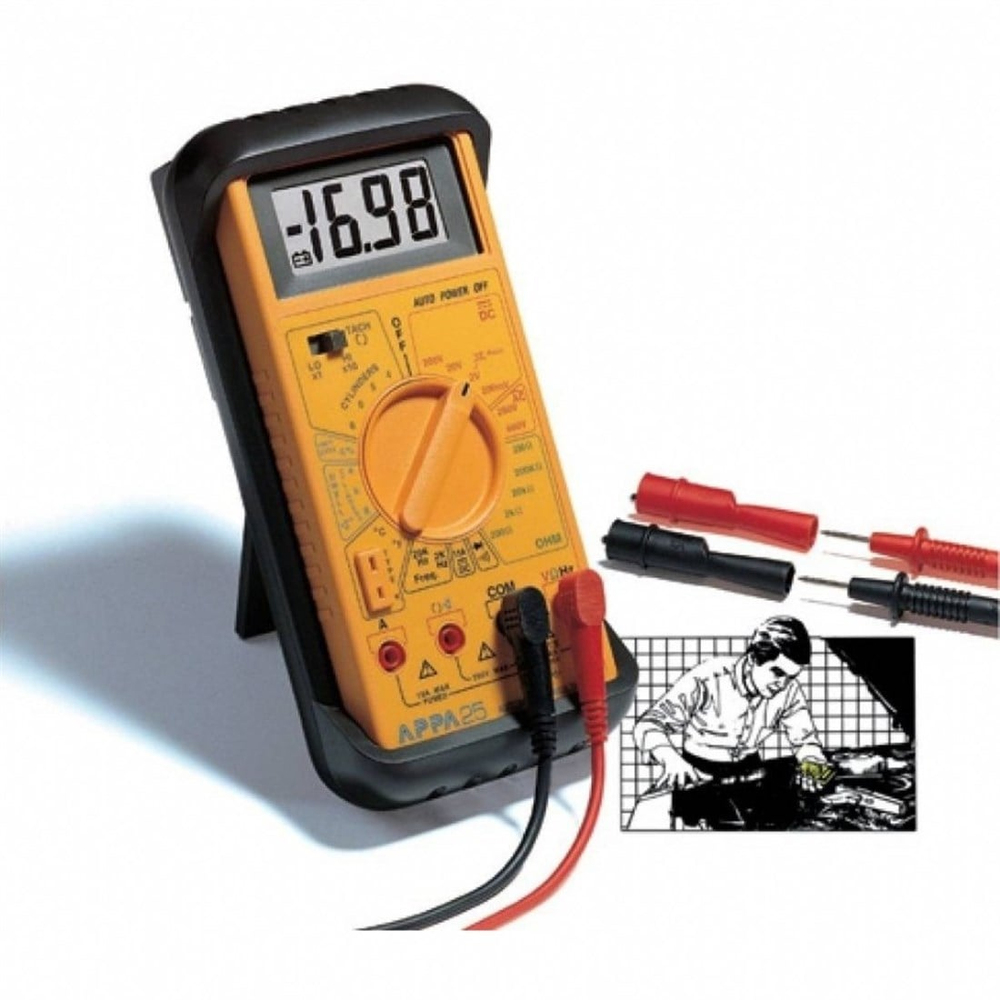 APPA 25 MOTOR ANALİZÖRÜ DİJİTAL MULTİMETRESİ