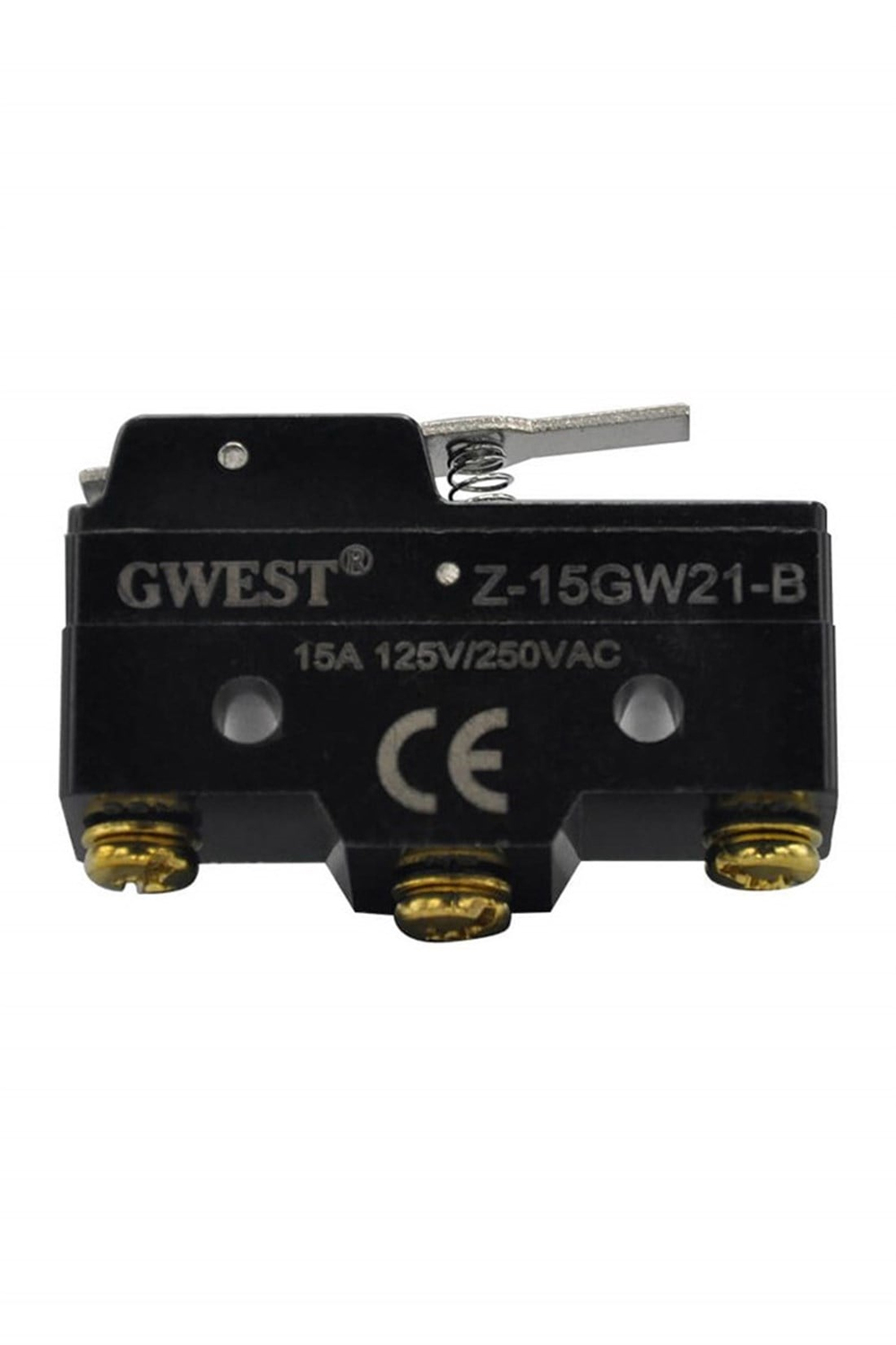 AZ-15GW21-B Kosa Paletli 15A 1NO+1NC Mikro Switch