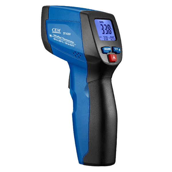 CEM DT-820V Kızılötesi Lazerli Termometre -50°C ~ 500°C Temassız Sıcaklık Ölçer