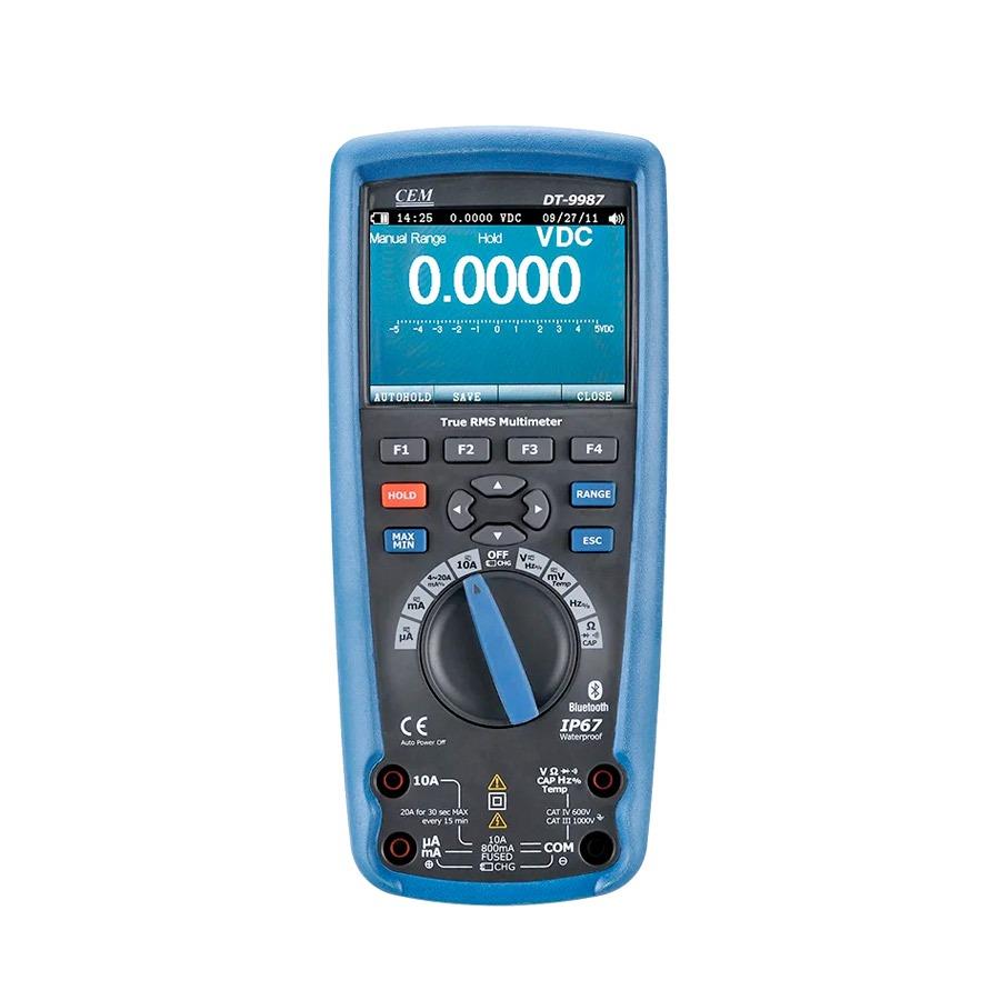 Cem DT-9987 Profesyonel T-RMS Endüstriyel MultimetreCEMDijital Multimetreler
