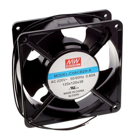 CHACB2H-A-12038B Meanwell 120x120x38 220V Kare Fan