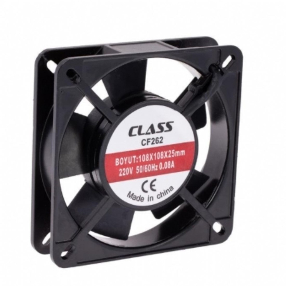 Class 108x108x25 AC 220V Kare Fan