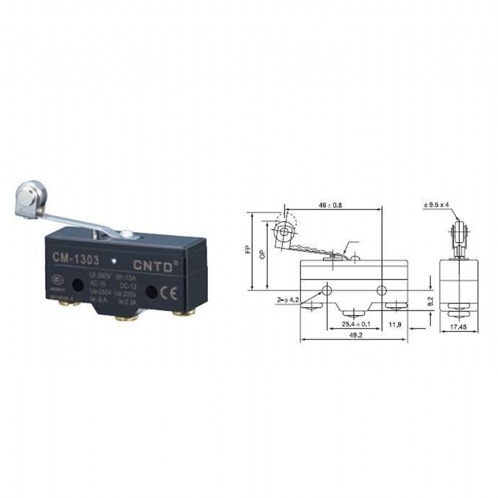 CM-1303 TERS YÖN PALETLİ MAKARALI SWITCH