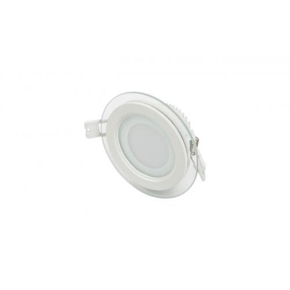 CT-5181 6W YUVARLAK CAMLI LED PANEL