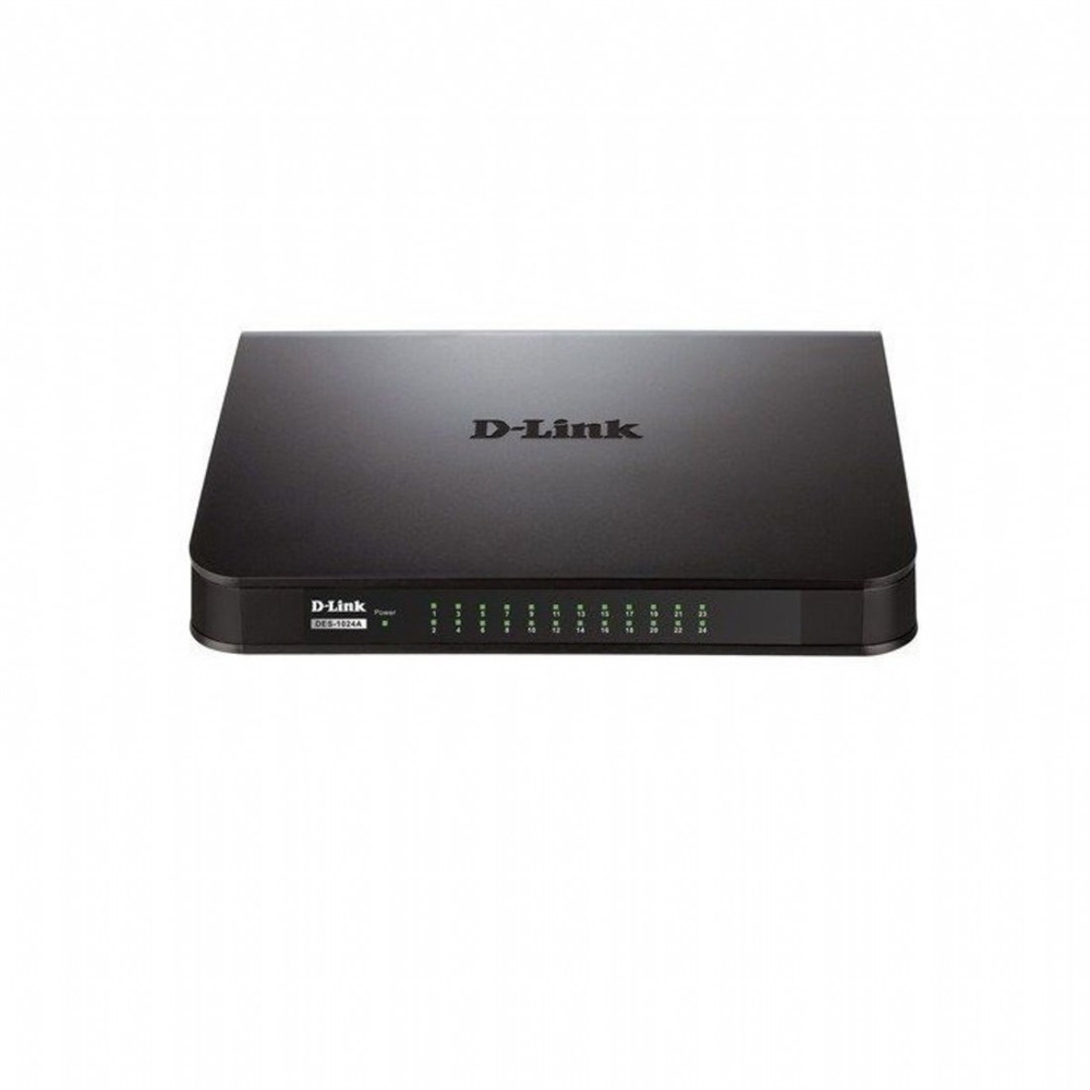 D-link Des-1024A 24 Port 10/100 Plastik Kasa Yönetilemez Switch