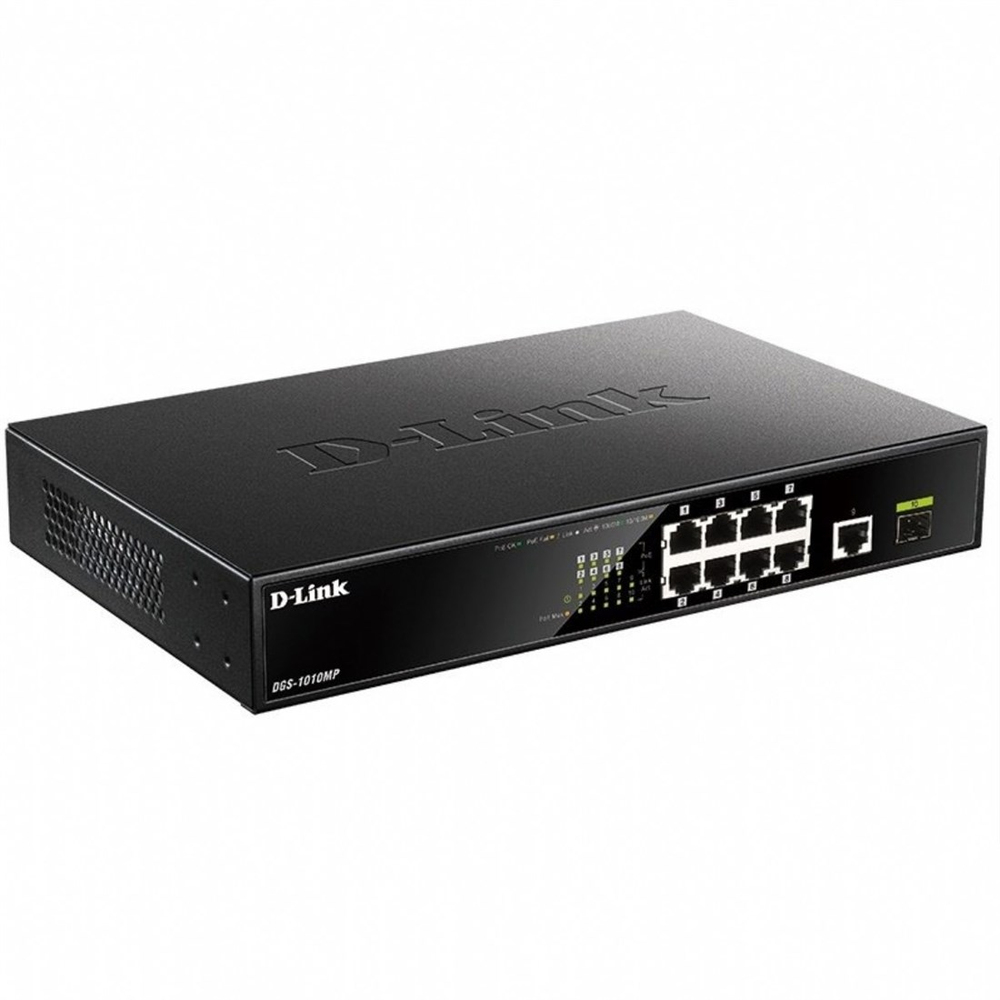 D-link Dgs-1010MP 10 Bağlantı Noktalı Gigabit PoE Anahtarı