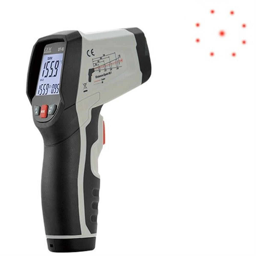 DT-836 DAİRESEL LAZER IŞIKLI TERMOMETRE 1000C