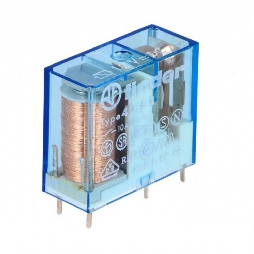 Finder 40.51.9.012 Serisi 12V DC Minyatür Pcb Röle