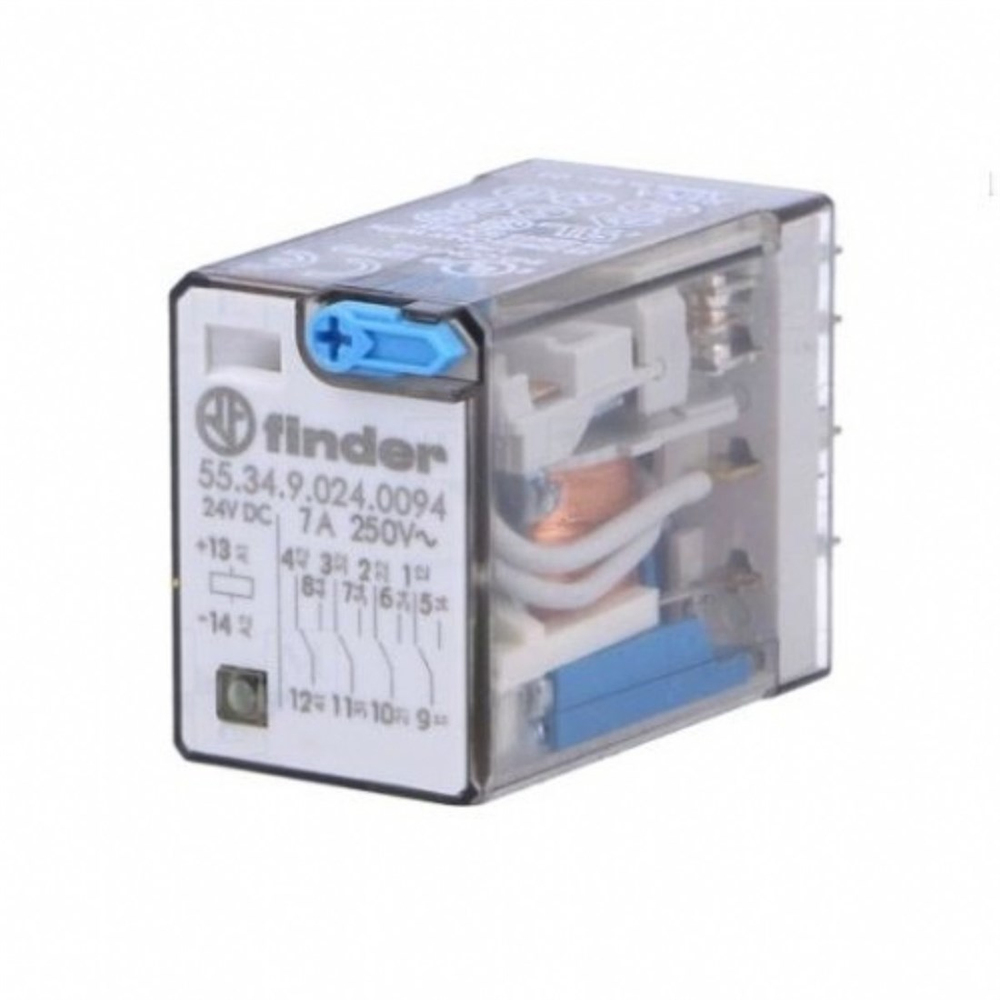 Finder 55.34.9.024.0094 24V DC Ledli Röle