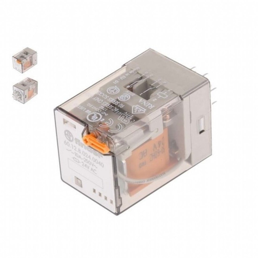Finder 60.12.8.024.0040 8 Pinli Soket Tipi AgNi 2CO 10A 24V AC