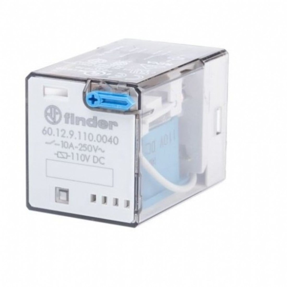 Finder 60.12.9.110.0040 8 Pinli Soket Tipi AgNi 2CO 10A 110V DC