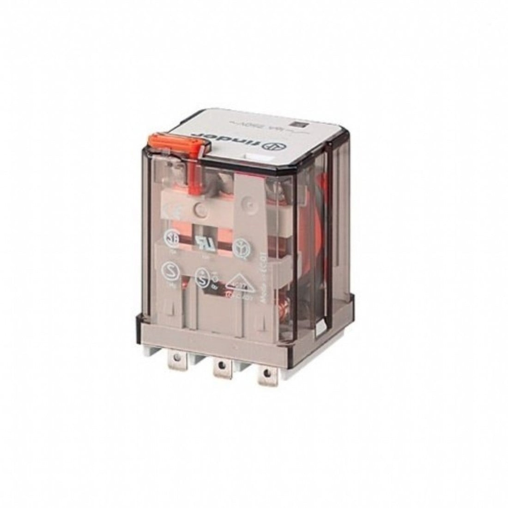 Finder 62.32.9.110.0300 Soket Tipi Faston 187 4.8x0.5mm AgCdO 2NA 16A 110V DC