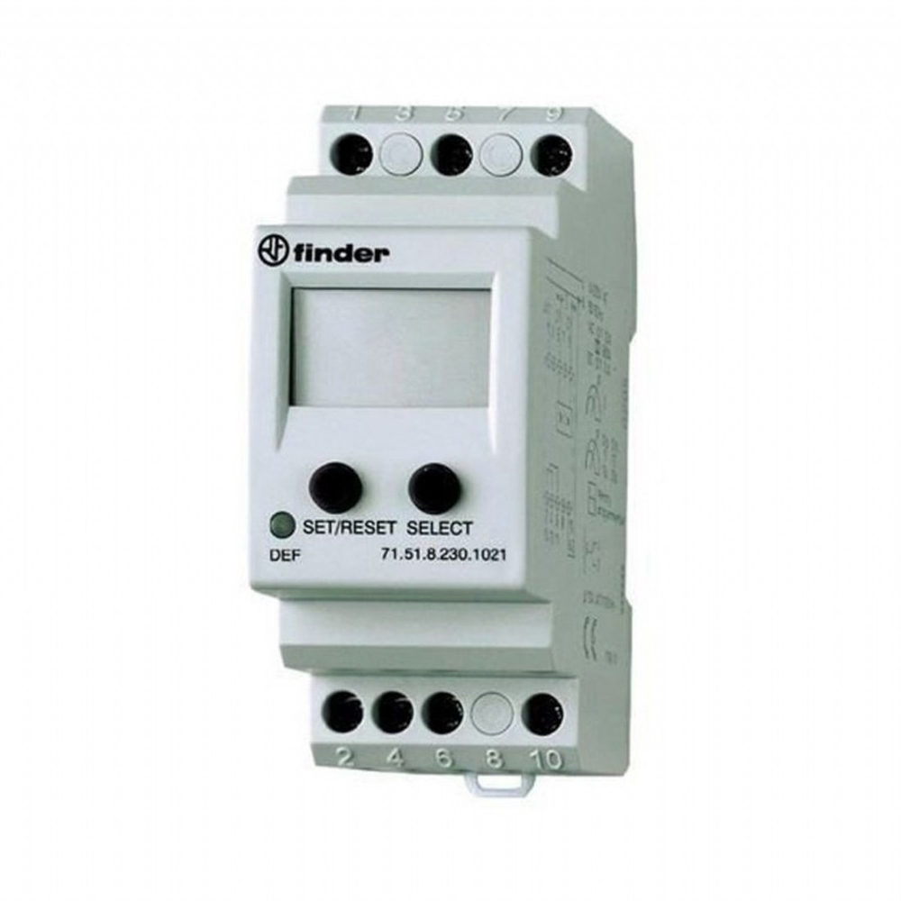 Finder 71.51.8.230.1021 0.1-10V DC/AC 15-480V AC Akım Kontrol Rölesi