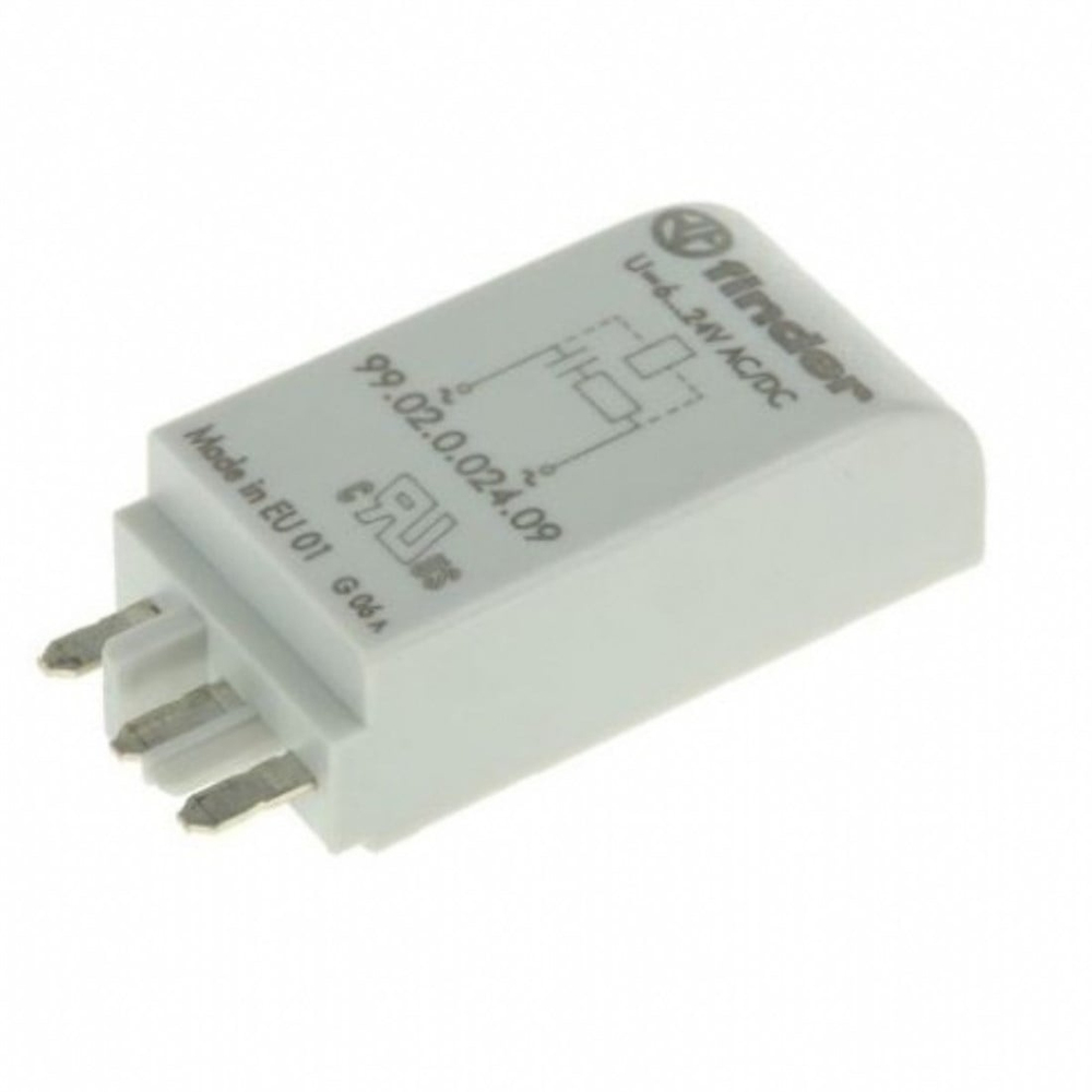 Finder 99.02.0.024.09 RC+Varisyon 6-24V AC/DC Modül