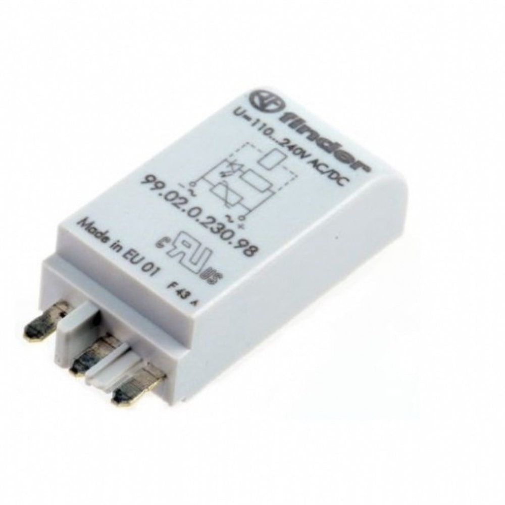 Finder 99.02.0.024.98 Yeşil Led+Varistör 6-24V AC/DC Modül