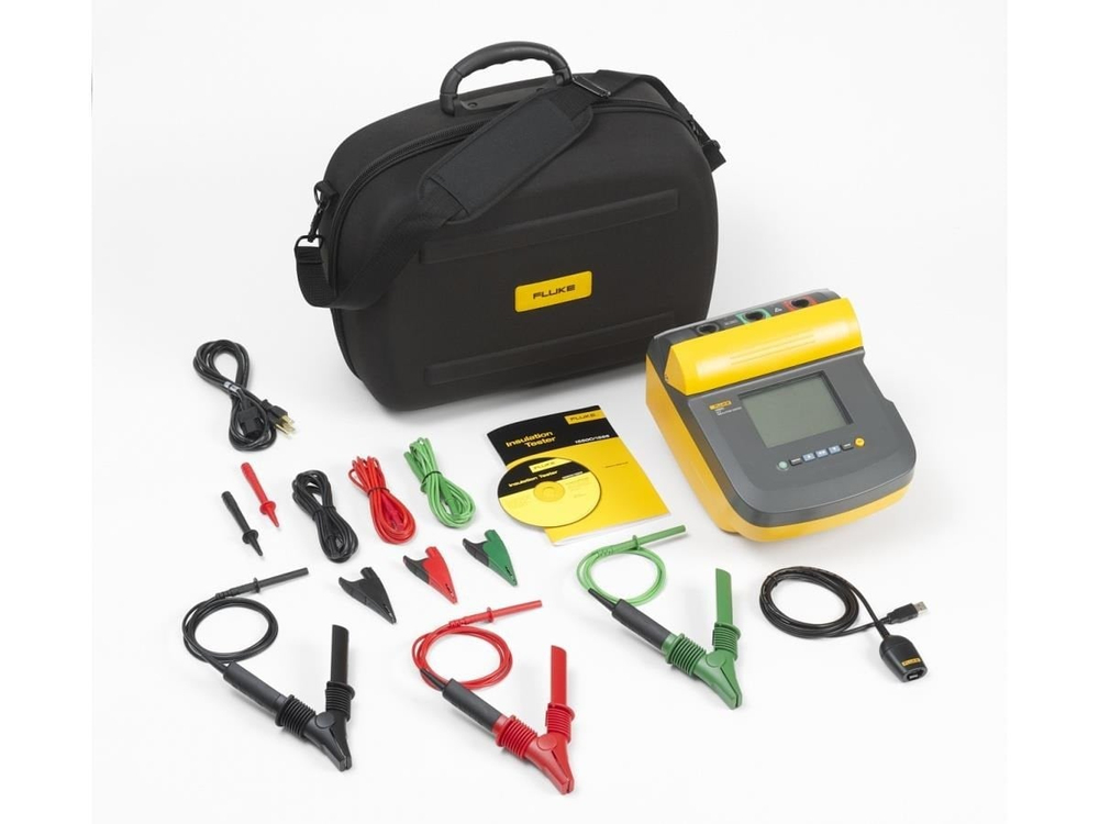 Fluke 1550C Kit İzolasyon Direnci Test Cihazı KitiFLUKEToprak ve İzolasyon Megerleri