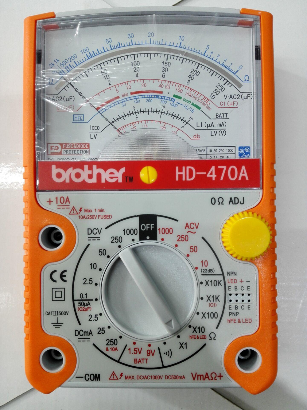 HD-470A Analog Multimetre