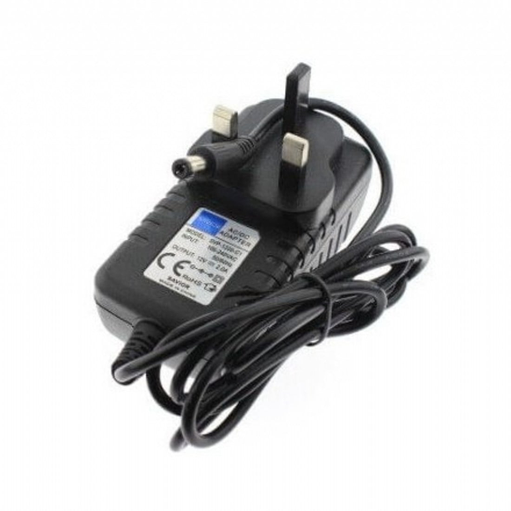 İngiliz Tipi Adaptör 12V 2A 1,2m kablolu 2.1mm